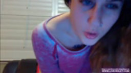 Slutty ginger babe exploring her new kinks and desires